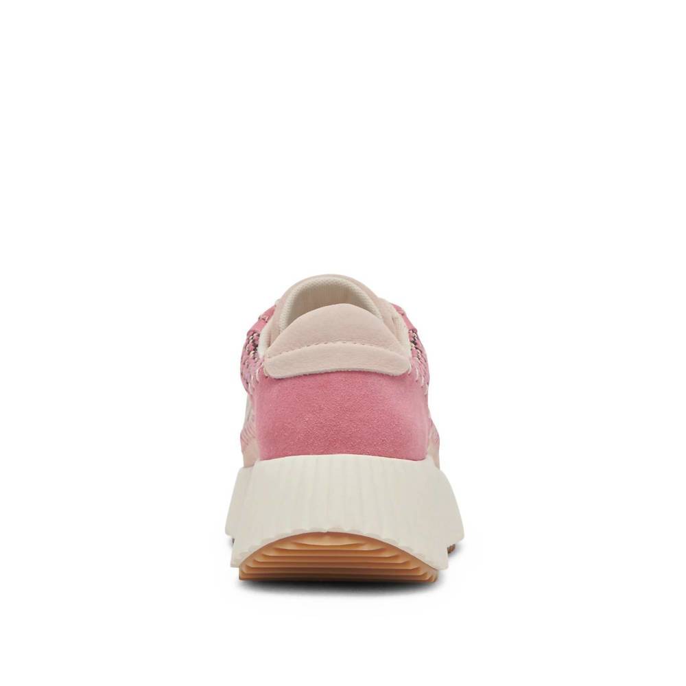 NEW DOLCE VITA women dolen platform sneakers in pink multi - Picture 6 of 8